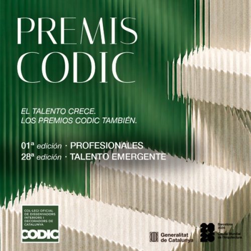El CODIC abre la convocatoria de sus primeros Premios Profesionales para consolidar el talento y la innovación en el interiorismo